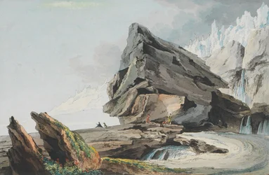 Caspar Wolf, Glaciers of the Gelten Mountain